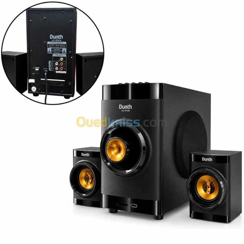 haut parleur DUNTH 2.1 8000W DU-SP438