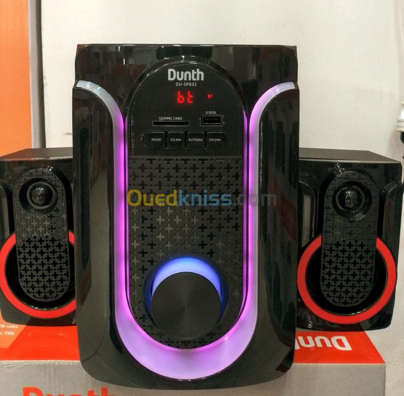 Haut-parleur DUNTH 2.1 8000W DU-SP832 2