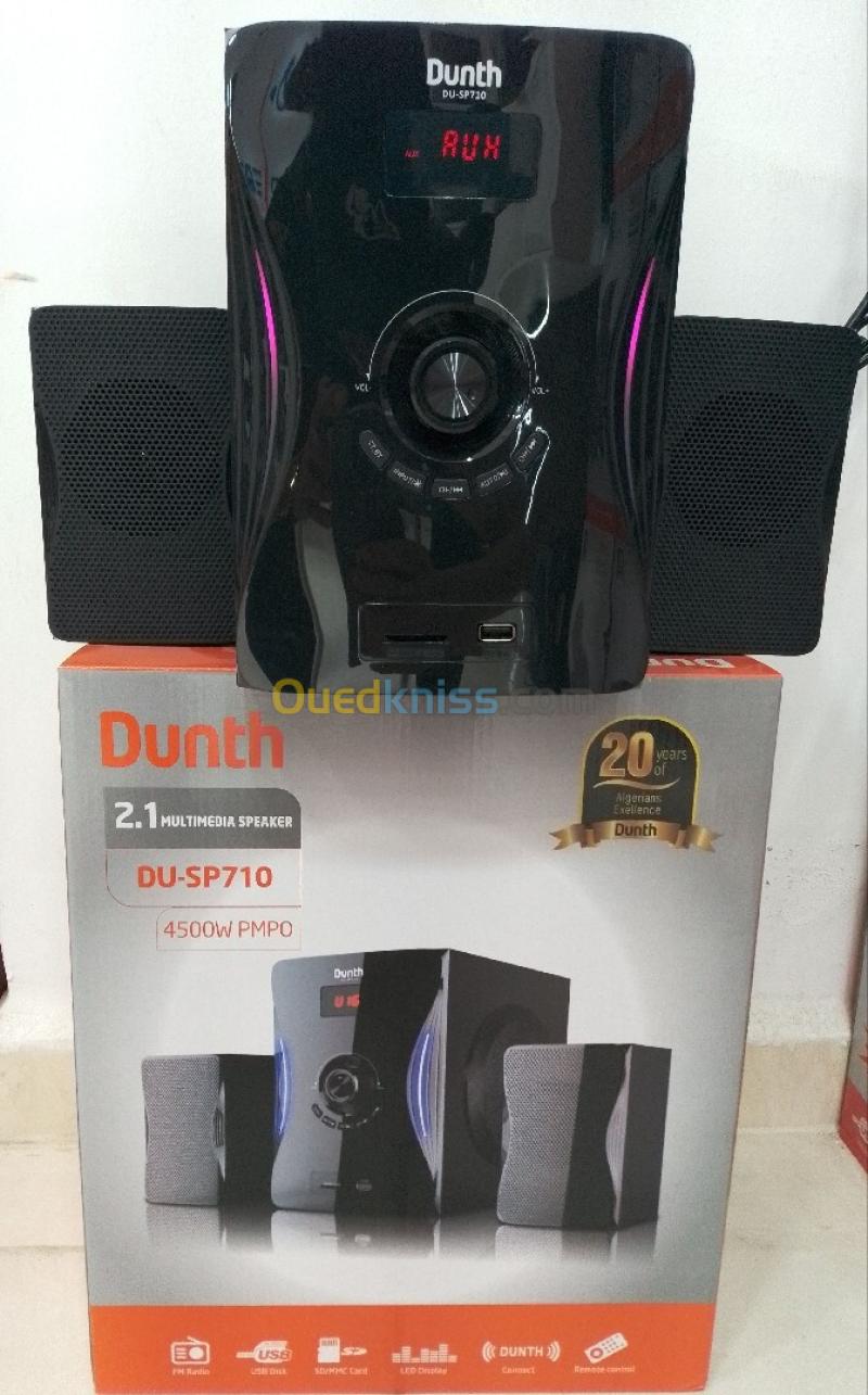 Haut parleur DUNTH 4500W PMPO DU-SP710