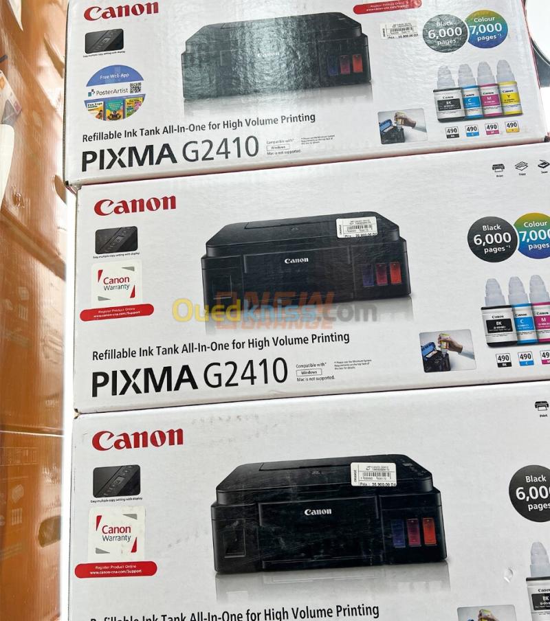 IMPRIMANTE MULTIFONCTION CANON PIXMA G2410 NEUF SOUS EMBALLAGE 2