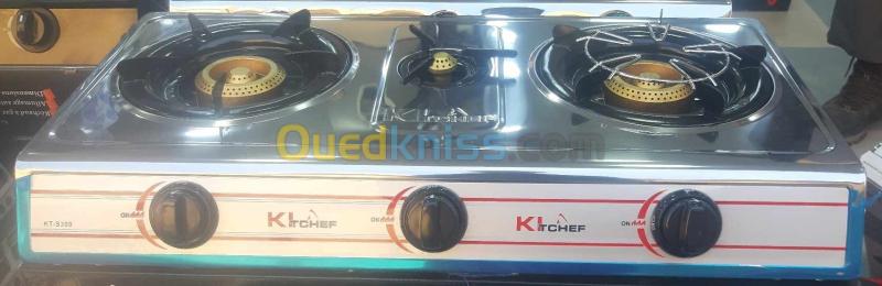 Réchaud A Gaz En Inox Inoxydable 03 Feux Kitchef 8