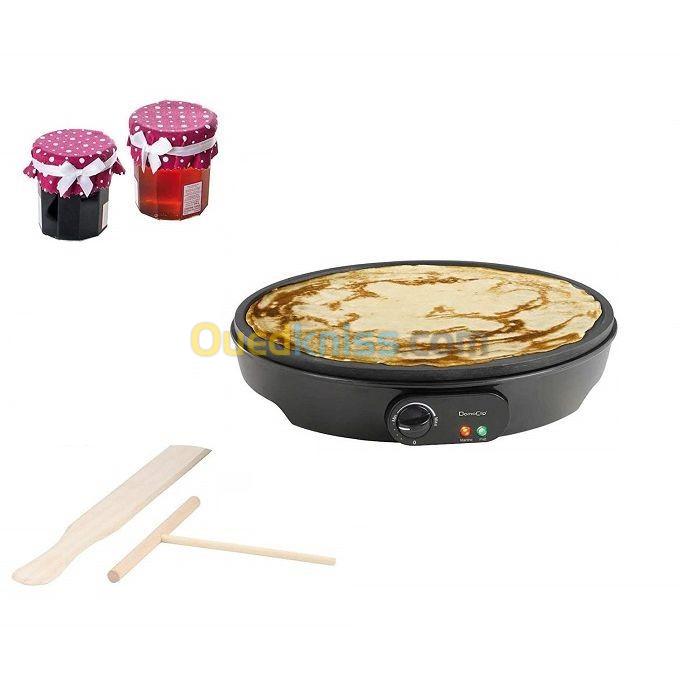 Crêpière Électrique Accessoires 30cm Noir