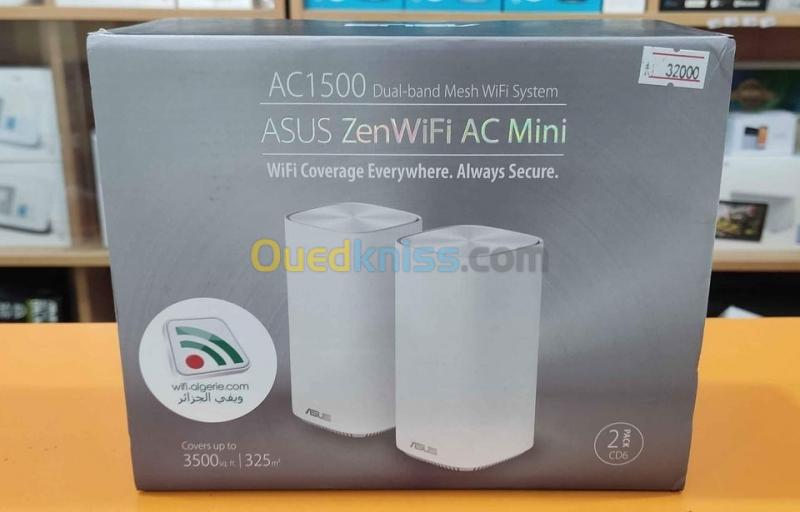  Asus ZenWifi AC Mini mesh WiFi system AC1500