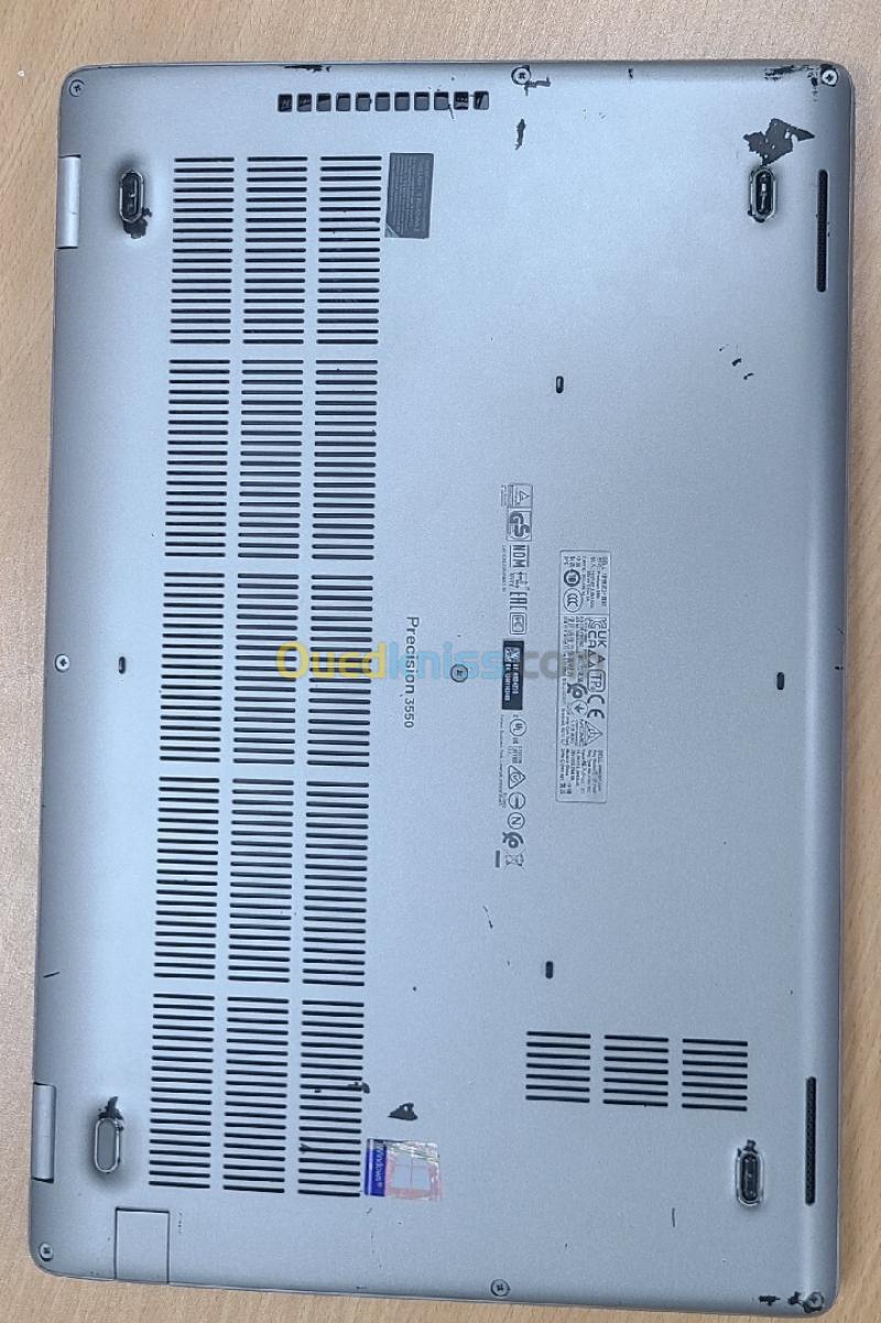 Dell Precision 3550 15.6" Full HD i5 10eme VPro 16GB DDR4 512GB SSD Nvidea P520 02 GB DDR5 5