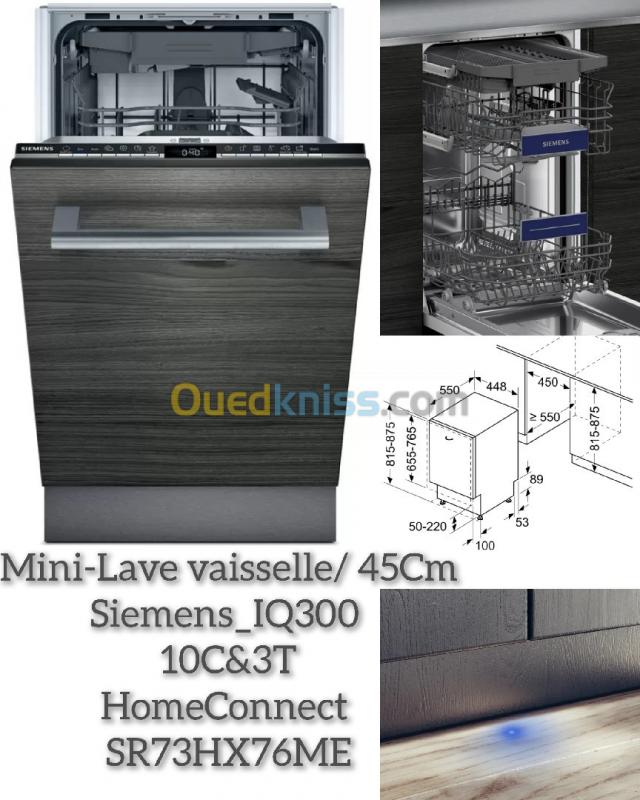  Siemens/ Mini-Lave vaisselle 10C&3T 