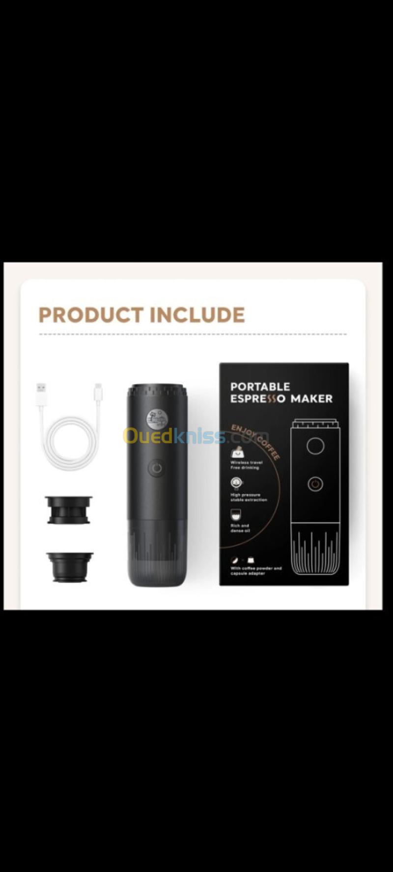 Machine a cafe portable rechargeable 3