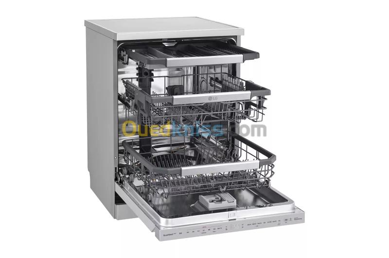 LAVE-VAISSELLE LG QUADWASH 14C  INOX AOD SMART WIFI 2025 DFC335HS 7