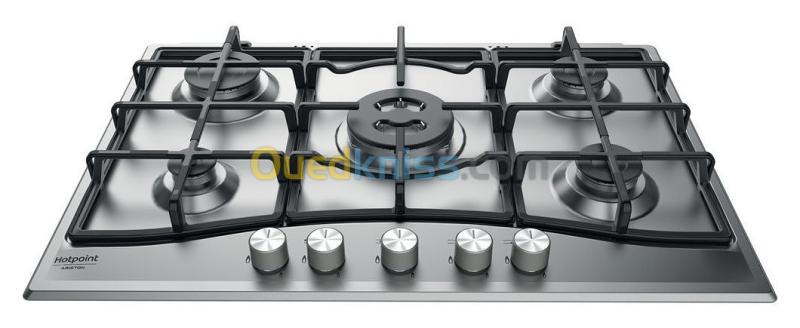 Tables de cuisson à gaz 5 feux inox  Ariston original ita 3