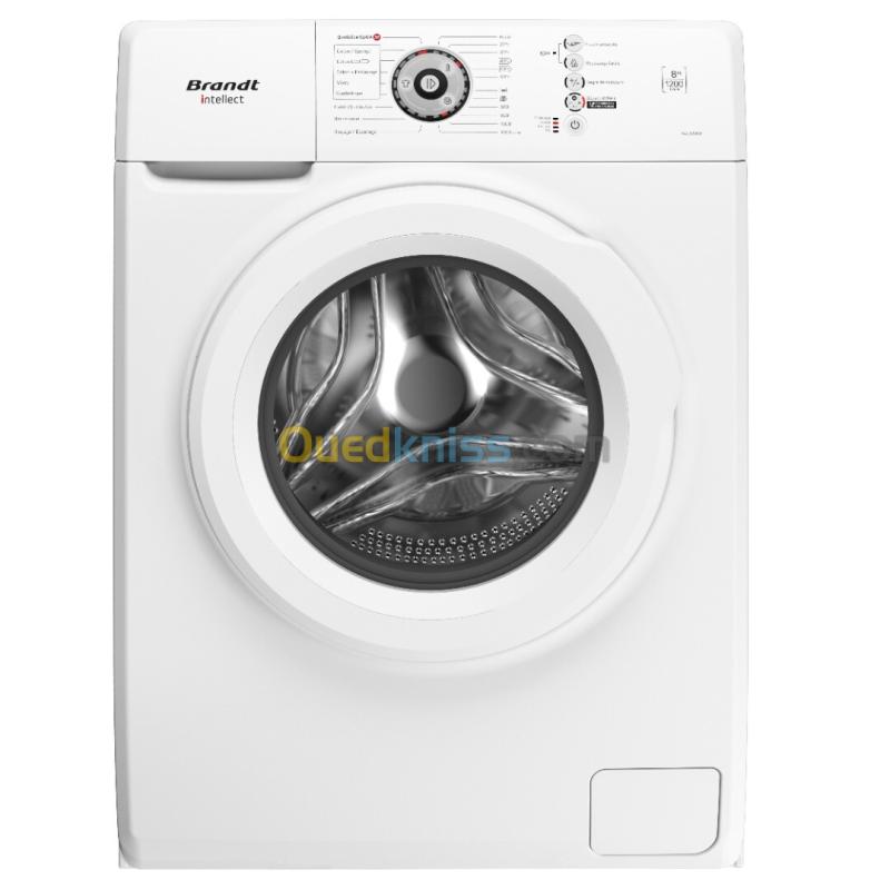 MACHINE A LAVER BRANDT  8 KG BLONCHE Lave-linge Hublot BAL82WW 08 kg 1200 tr/min