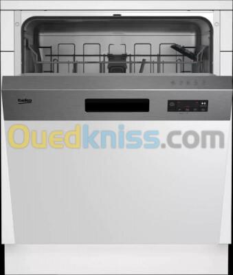 LAVE VAISELLE BEKO ENCASTRABLE SEMI INTÉGRABLE/INOX 13 COUVERTS-SBDSN15320X