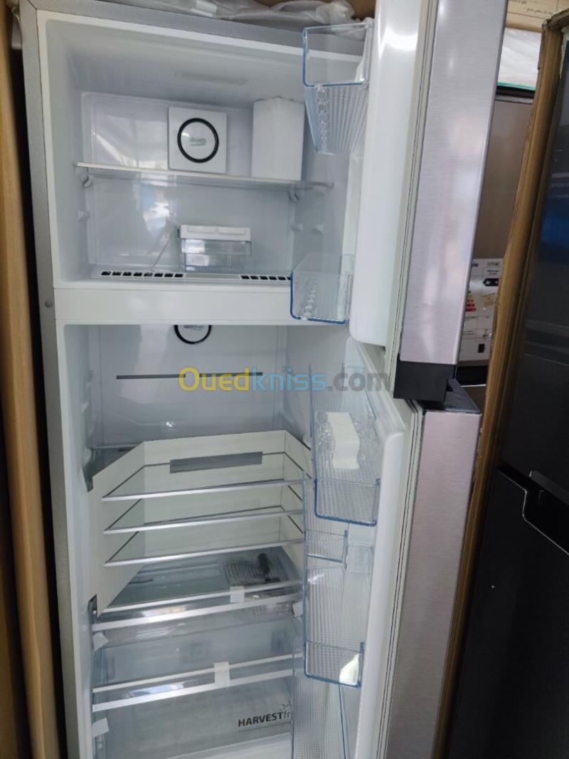 RÉFRIGÉRATEUR BEKO 2 PORTES  NF INVERTER 560L AFFICHEUR HARVEST FRESH/SILVER RDNG561M20TSX  2