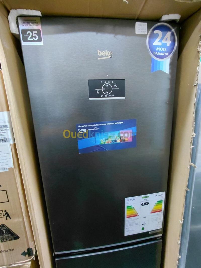 PROMO BEKO B3RCNE450HXBR | 316L | NO FROST | PROSMART INVERTER | HARVESTFRESH | INOX 7