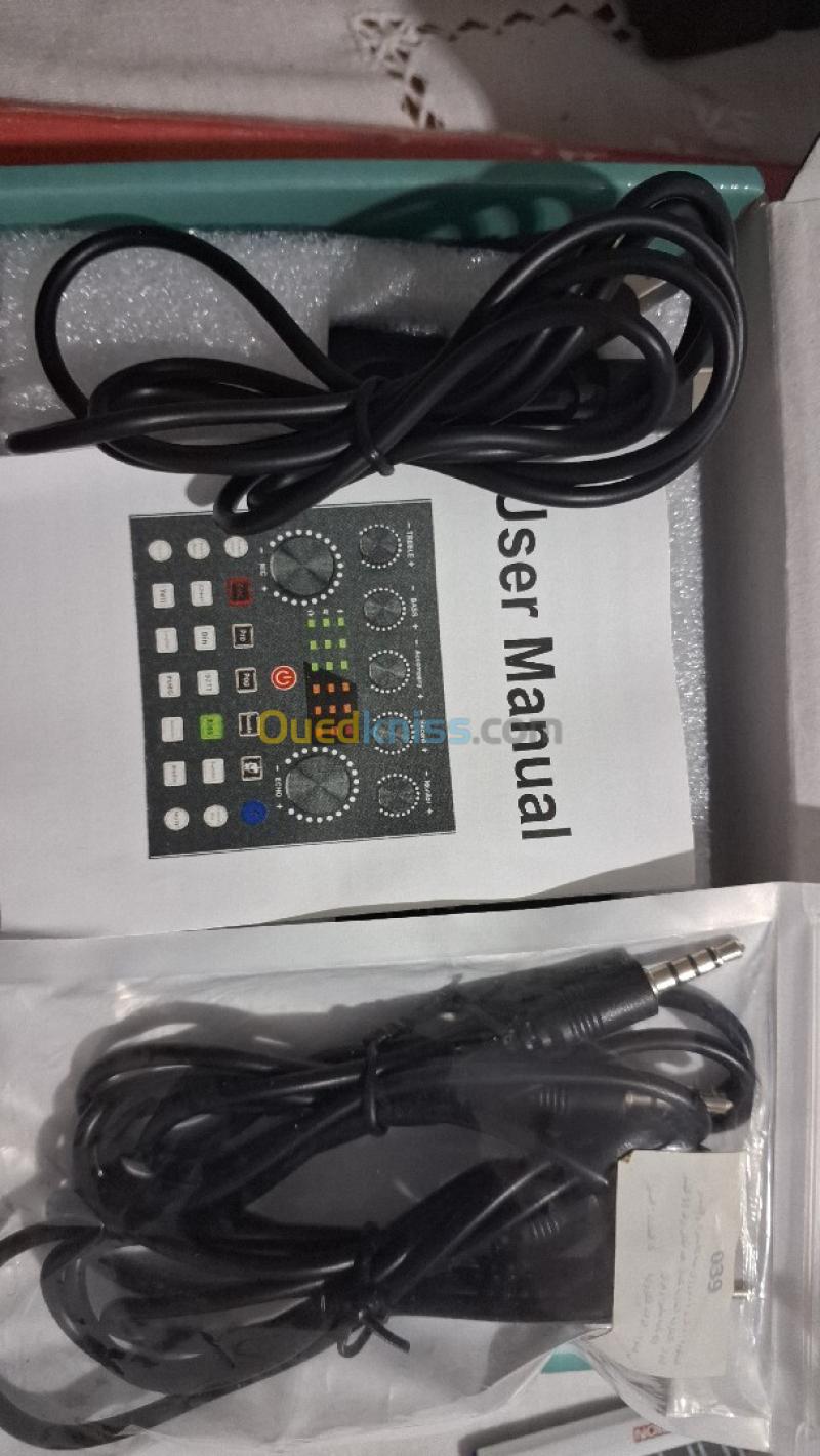Microphone & carte de son 2