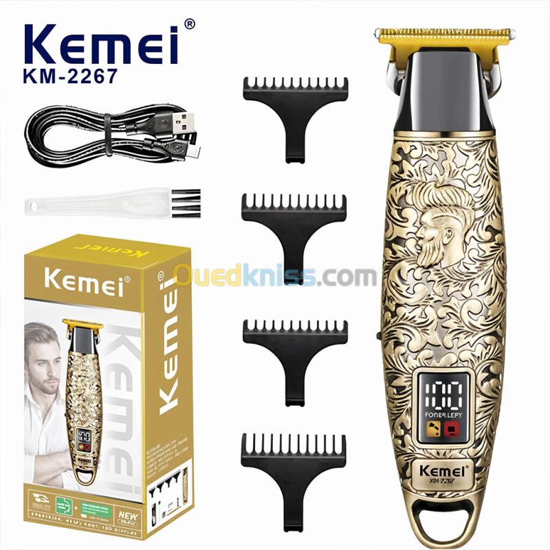 Kemei Tondeuse À Cheveux Professionnelle En Métal Km-2267 3