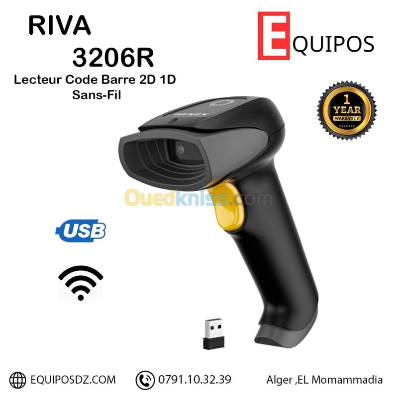 LECTEUR CODE BARRE RIVA  3206R