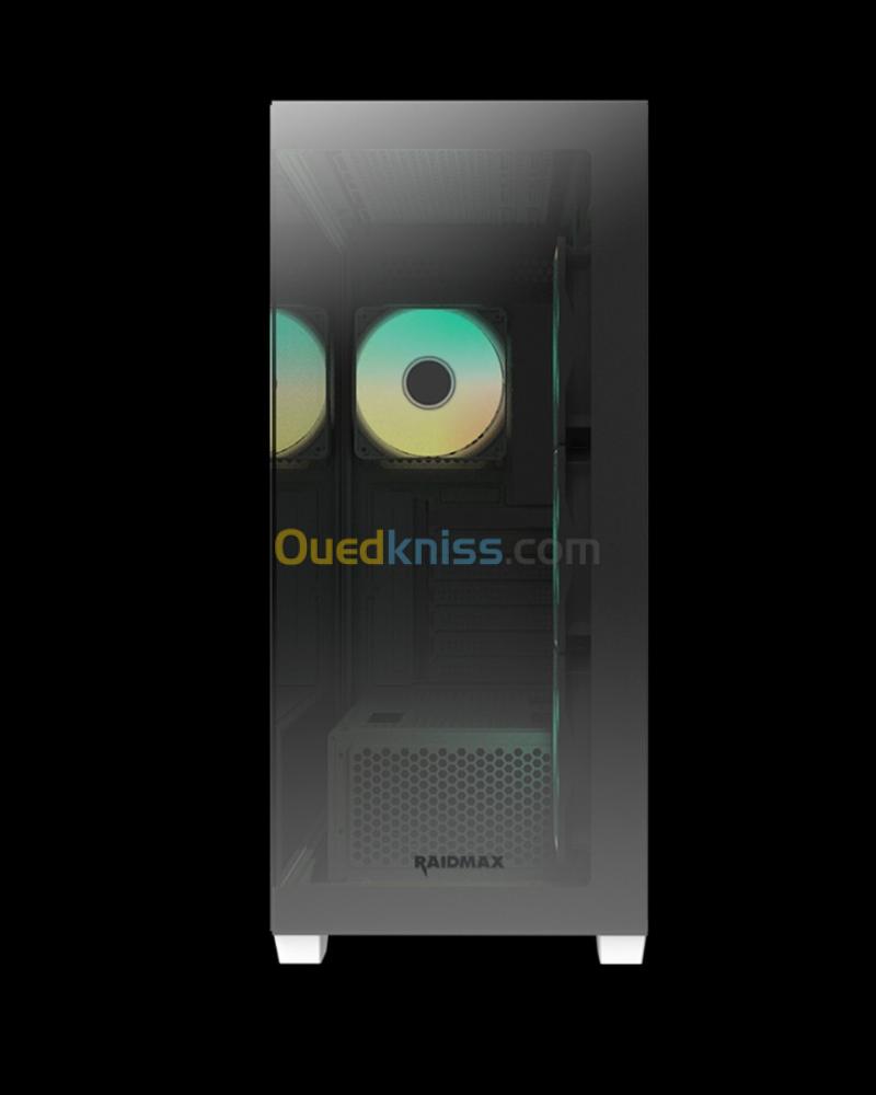 BOITIER PC RAIDMAX INFINITA i800 CHROME ARGB 2