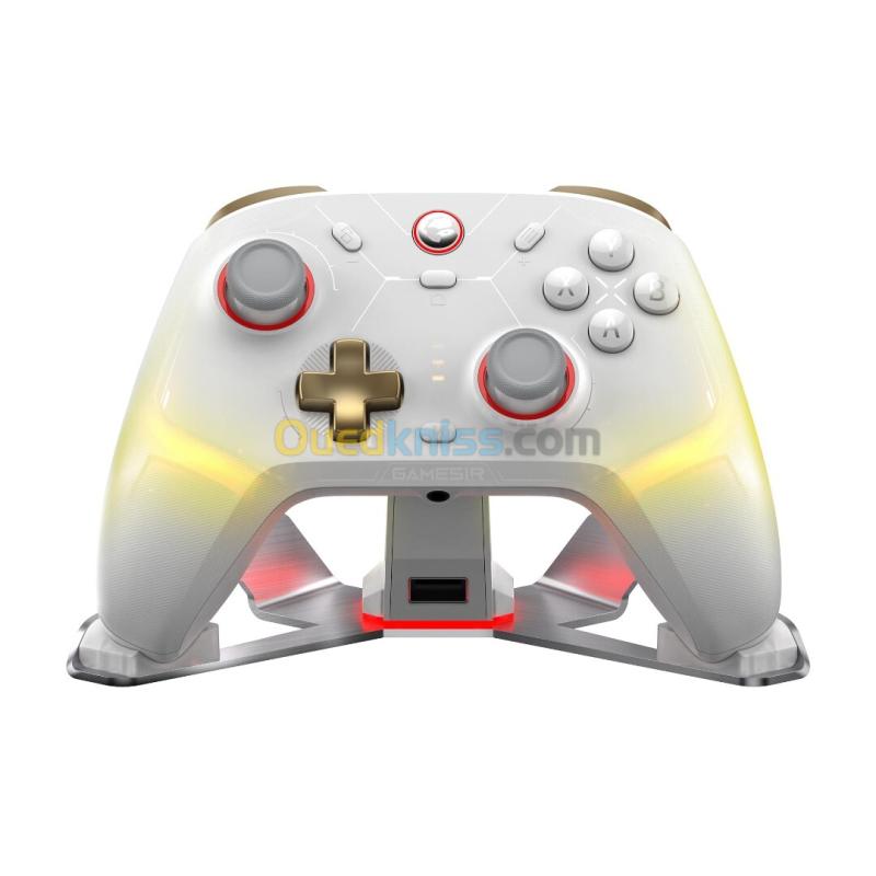 MANETTE GAMING SANS FIL GAMESIR CYCLONE 2 RGB PC/SWITCH/IOS/ANDRIOD WHITE