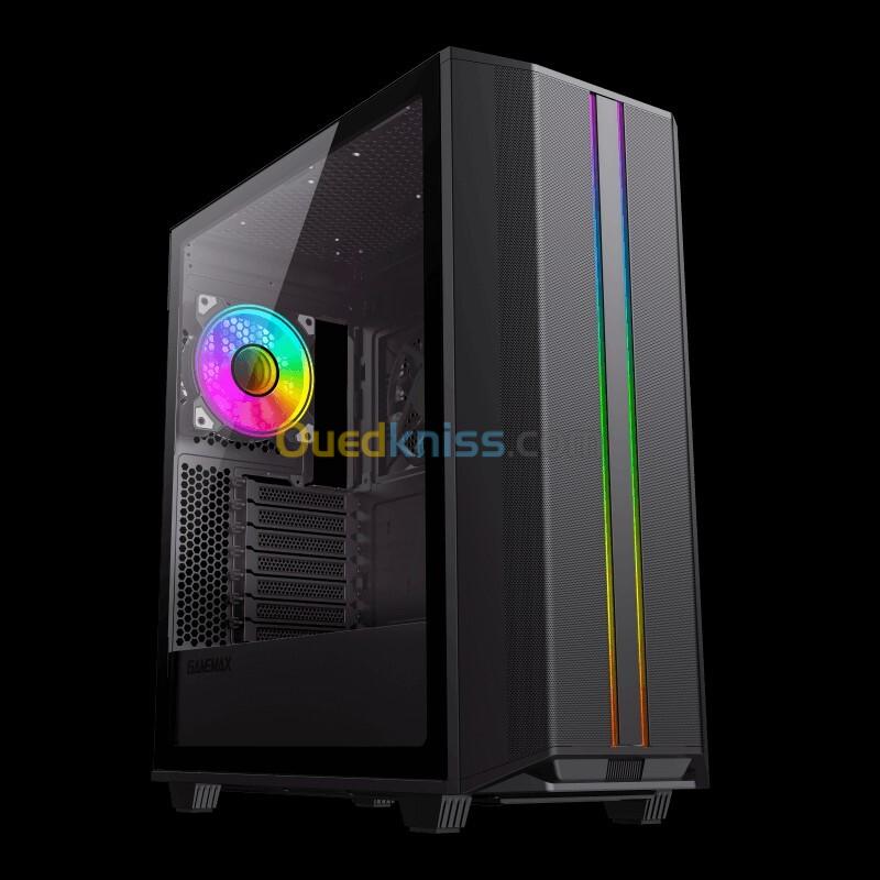 PROMO BOITIER PC GAMEMAX PRECISION 2 ARGB BLACK