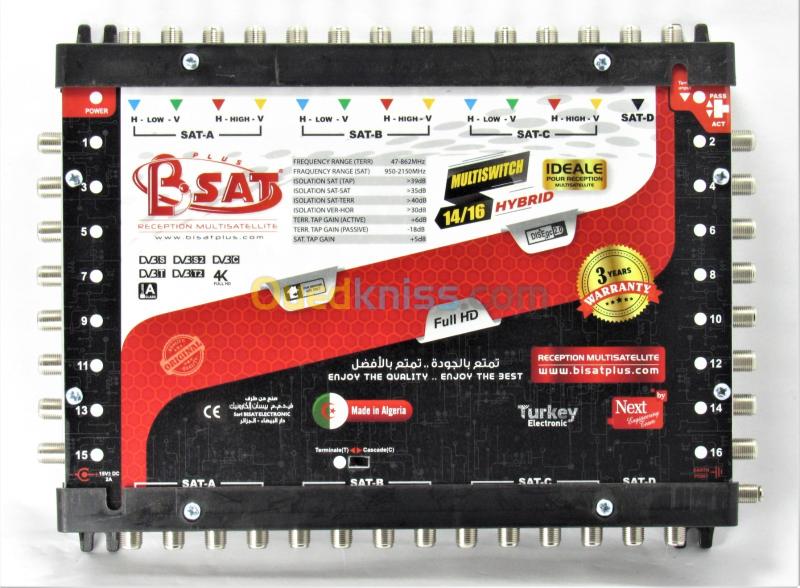 Multiswitch 14/16 H Bisat 2