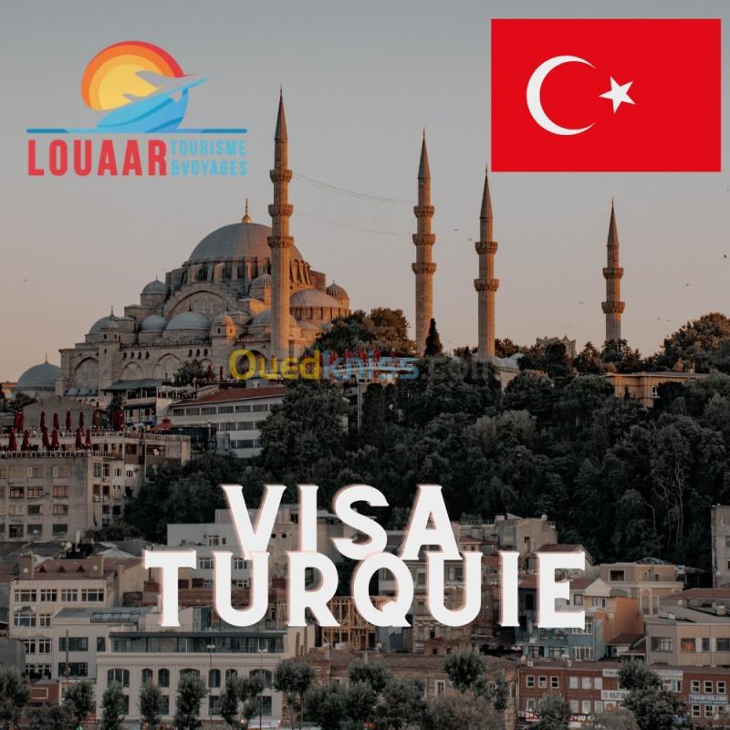  Traitement Dossier Visa Turquie 2900 DZD