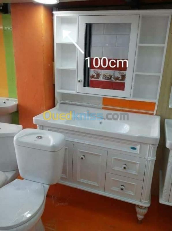 Meuble salle de bain PVC importation 