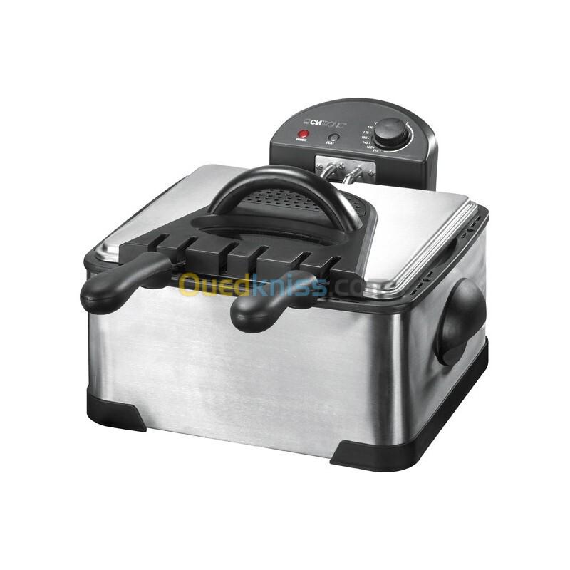 Double friteuse 4L inox Clatronic FR 3195 3