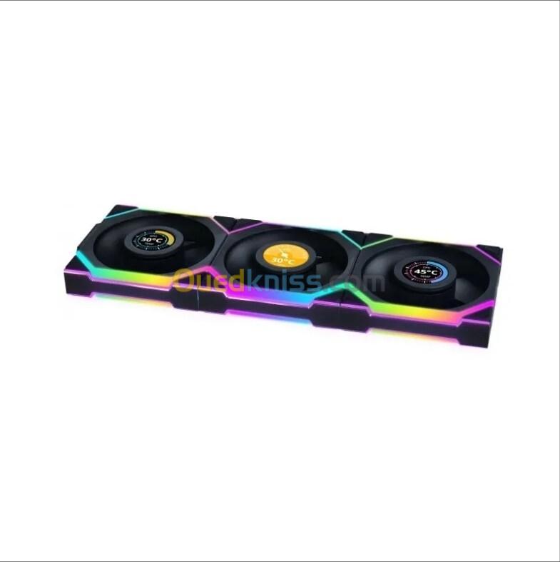 Lian Li Uni Fan SL Wireless LCD 120 aRGB (Pack de 3) sous blister 3