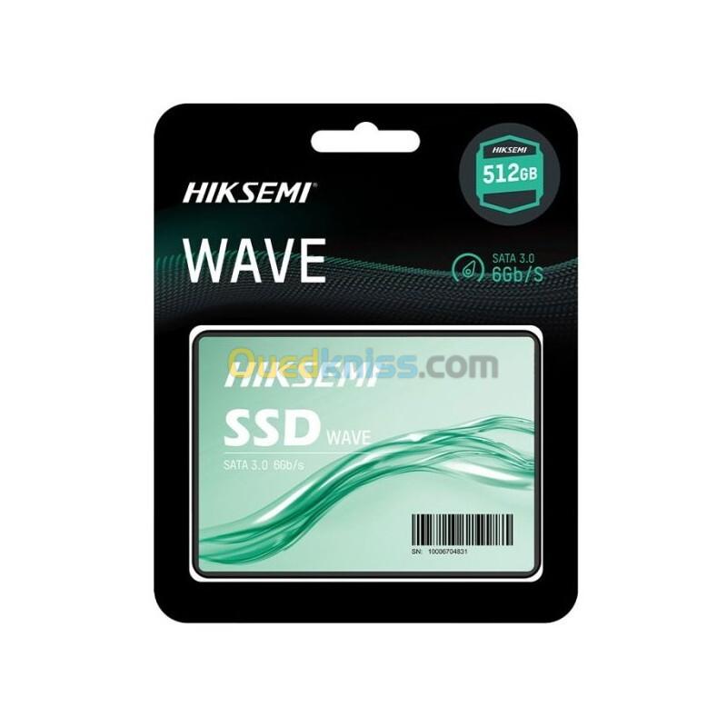 SSD SATA 512 GB HIKSEMI WAVE SATA III 3.0  DUR SSD INTERN 6GB/S