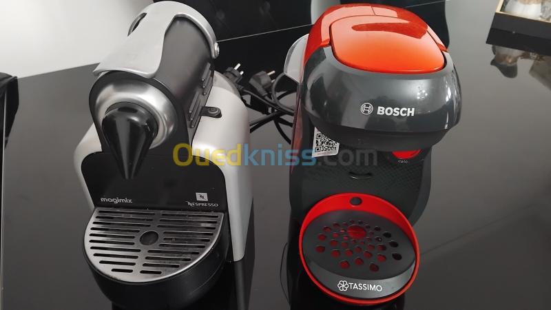 Cafetière Tassimo+Nespresso