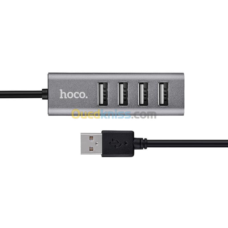 Concentrateur USB "HB1" USB-A à quatre ports Chargement et synchronisation des données USB 2.0 4