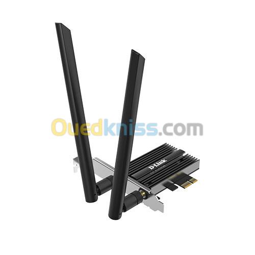 D LINK DWA X586E ADAPTATEUR PCIe WIFI 6E AX5400  TRIPLE-BANDE  BLUETOOTH 5.2  ANTENNES 5dBi 4