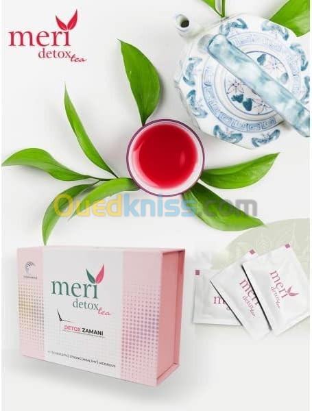  Meri Detox tea Detox Tea 60 pièces 1 mois d'utilisation maigrir naturellement شاي التنحيف
