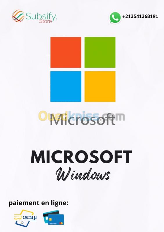  Microsoft products "Office/365/serveur/sql..."