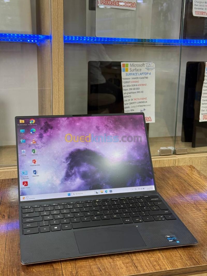 Dell XPS 9310  i7-1165G7 Evo  16 Go LPDDR4  512 Go SSD 2