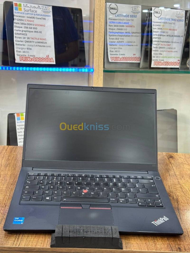 LENOVO THINKPAD E14 GEN2  15-1135G7  8Go DDR4  256GB SSD 2