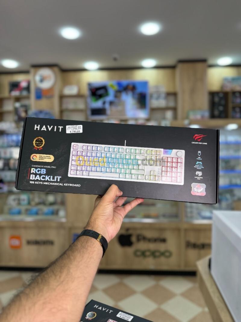Havit Gamenote KB881L PRO  Le clavier mécanique complet
