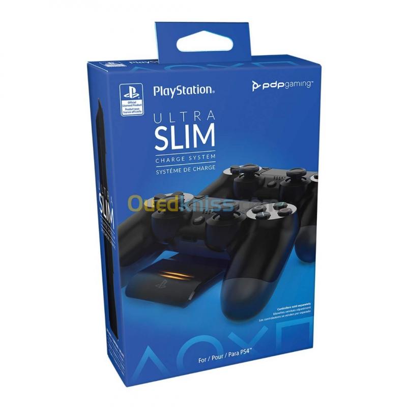  PDP Gaming Magnetic Ultra Slim Charging System: Black - PS4 