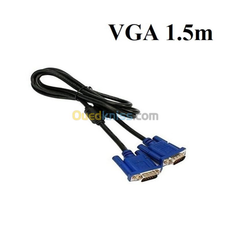 CÂBLE VGA 1.5 M 2