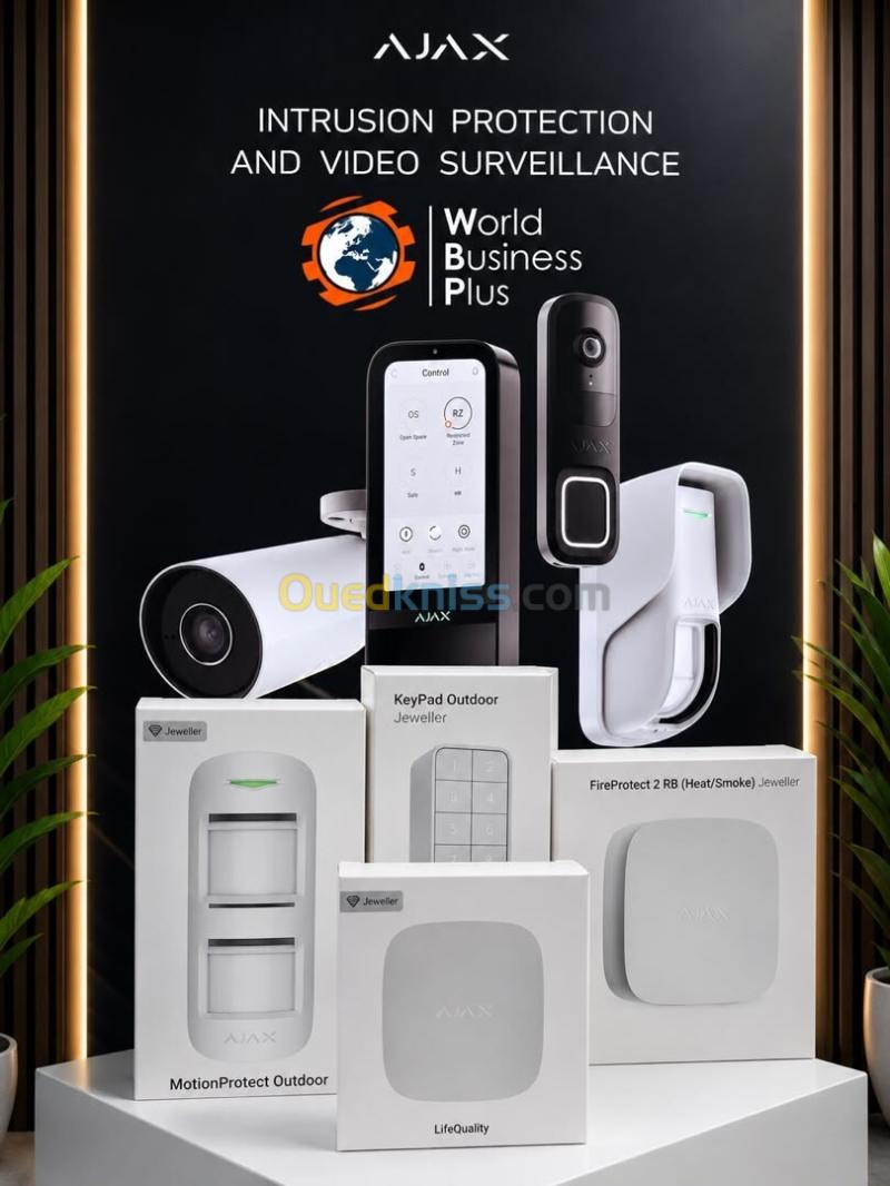 Systèmes d'Alarme AJAX Solutions de Sécurité Sans Fil pour Maisons & Entreprises 5