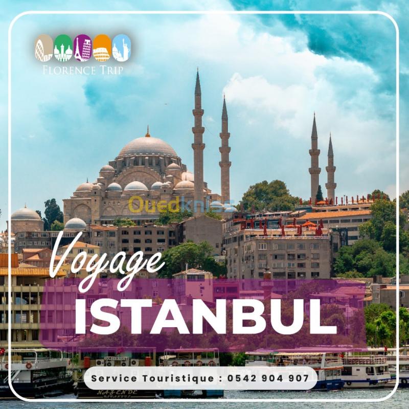  REVEILLON ISTANBUL SEJOUR DE LUX رحلة الى اسطنبول لراس السنة 2024