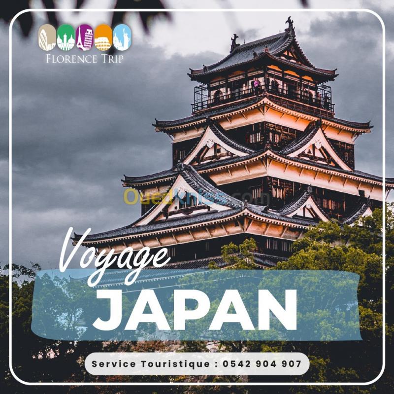  VOYAGE AU JAPON اليابان  + VISA JAPAN