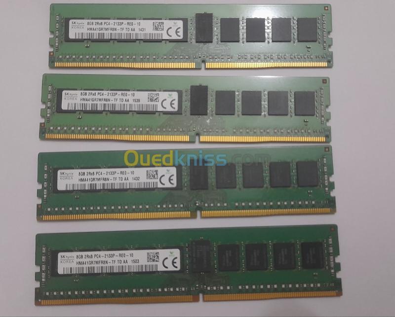 DDR4 8GO PC2133 R ECC POUR SERVEUR G10 G9
