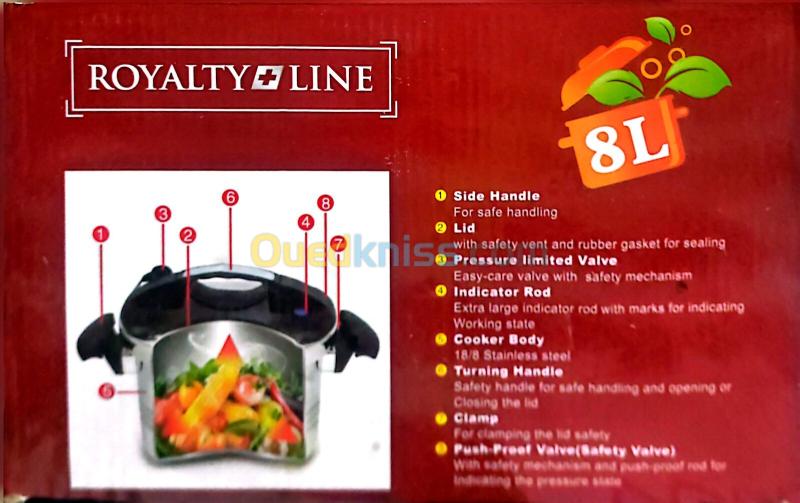 Cocotte suisse Royalty line 8L 3