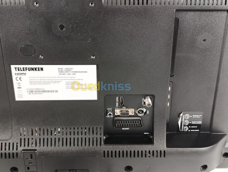 Téléviseur TELEFUNKEN L24H282X4 - 24'' / HD / HDMI / USB 4