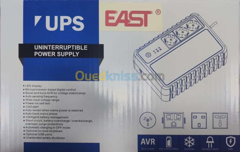 ONDULEUR EAST 850VA/510W 3 SORTIE FR 2