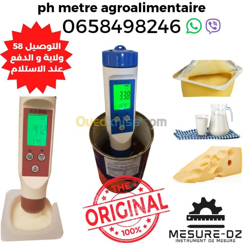  ph metre agroalimentaire/Refractomètre/Thermomètre/Hygromètre/multiparametre portable