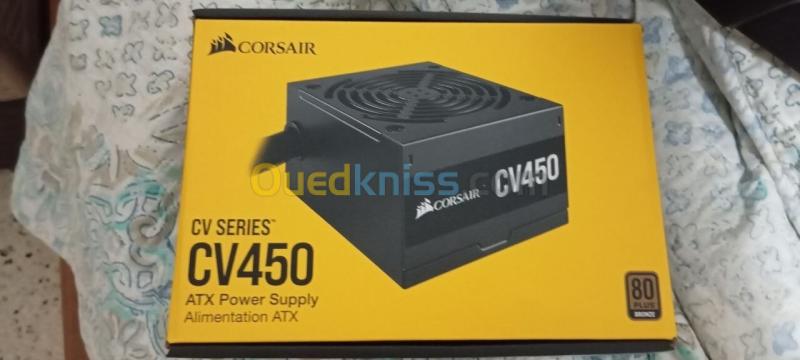 Alimentation PSU CV450W certifiée 80 Plus Bronze (AVEC BOÎTE)