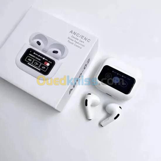 Écouteur Bluetooth Écran tactile LCD couleur intelligent ANC Réduction du bruit 3