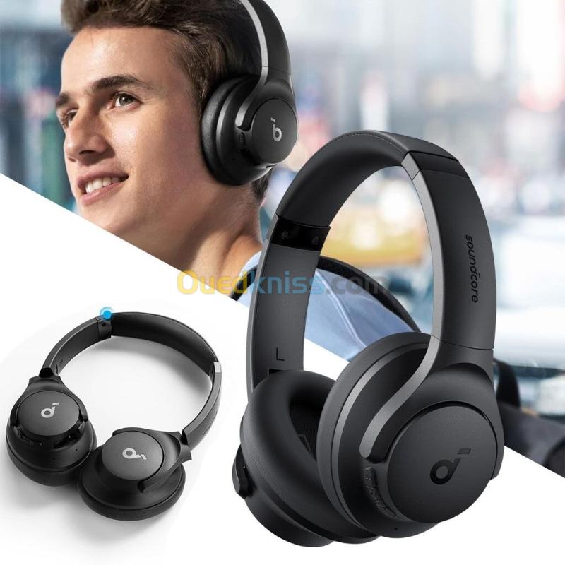 Casque Sans Fil Anker Q20i avec Réduction de Bruit Active - سماعات الرأس اللاسلكية بتقنية إلغاء الضوضاء 8