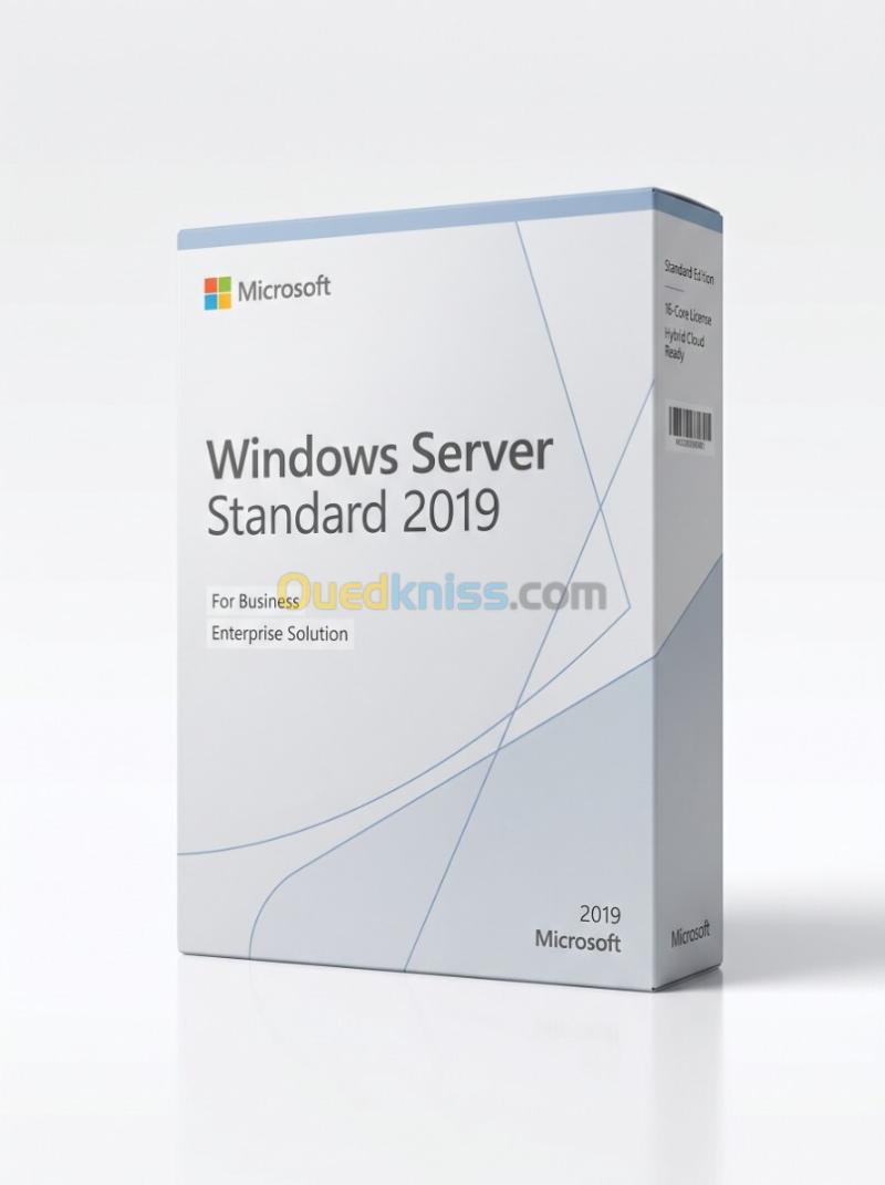 LICENCE WINDOWS SERVER 2019 STANDARD / DATA CENTER COFFRET Microsoft